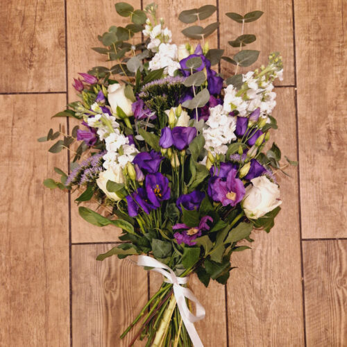 Funeral flowers Natural Sheaf Golden Flowers